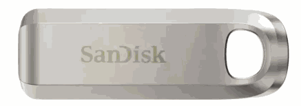 SANDISK 256GB Ultra Luxe USB 3.2 Silver