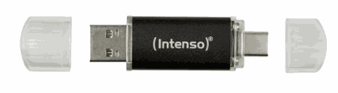 Intenso 256GB Twist Line USB3.2 Black