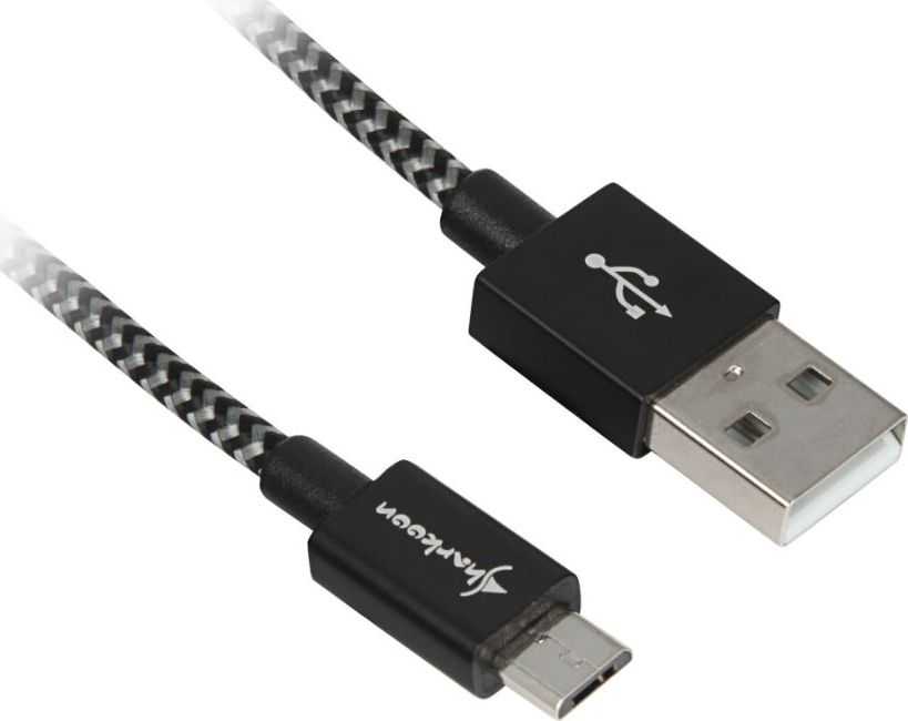 Sharkoon USB 2.0 cable, USB-A