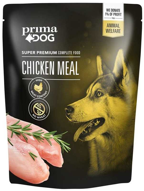 PRIMA Dog and Chicken Meal, 600g
