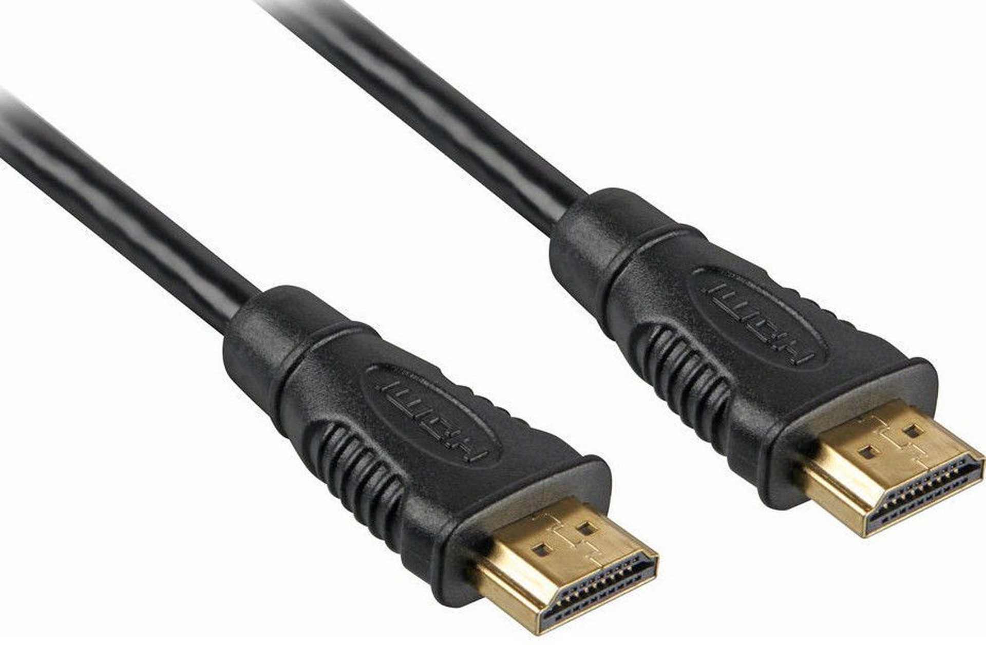 Sharkoon HDMI - HDMI Black 2m