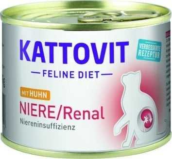 Kattovit Feline Diet Kidney/Renal Chicken - wet cat food - 185g