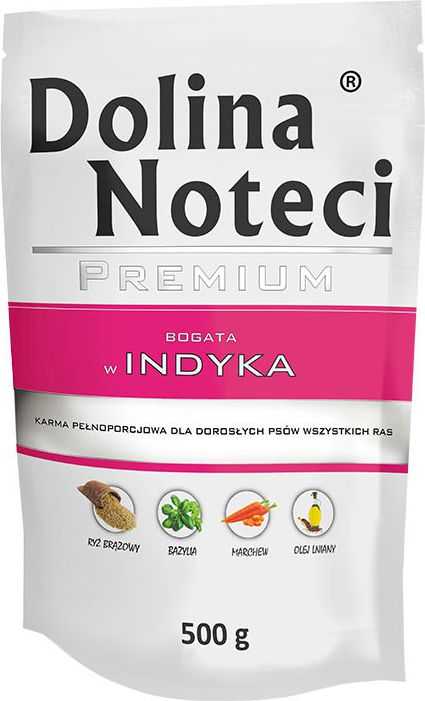 DOLINA NOTECI Premium Rich in Turkey – Wet Dog Food – 500 g