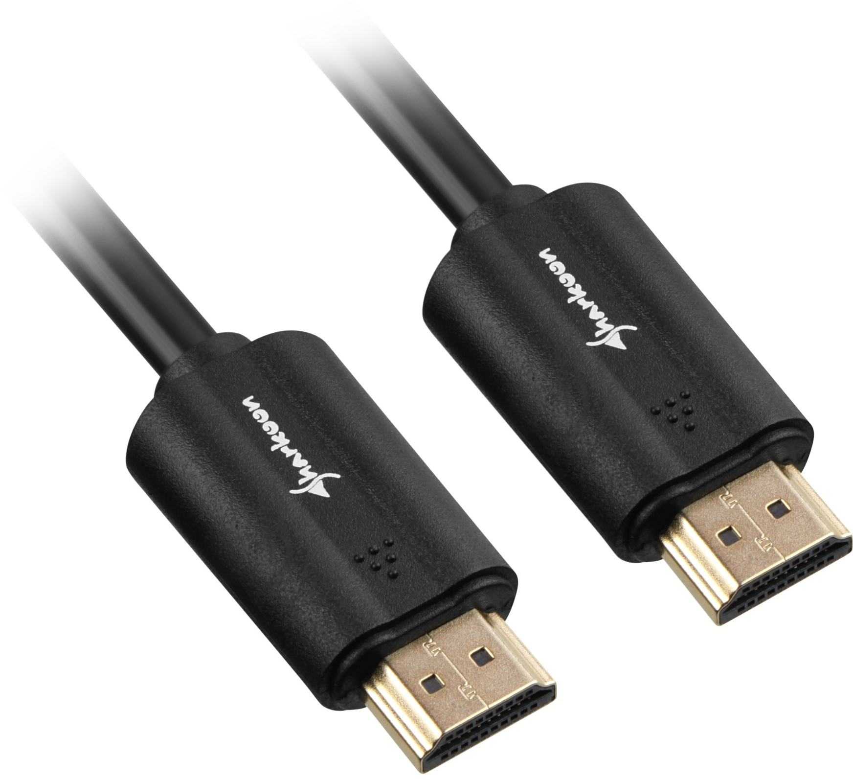 Sharkoon 4K 3 m Black HDMI to HDMI Cable