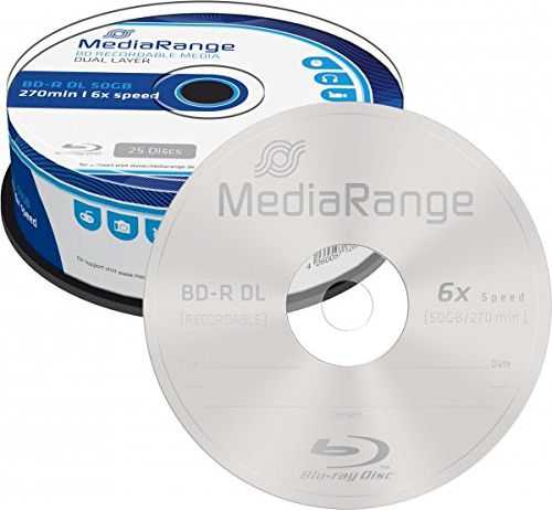 MediaRange BD-R Dual Layer 50 GB