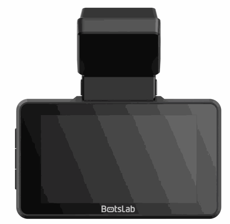 Lalique Botslab Dash + Rear Camera G500H Pro, 3K, GPS, Wi-Fi, 3inch LCD, black