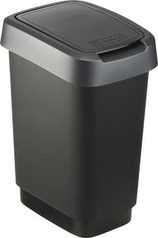 rotho 10L black trash can (1754308850)