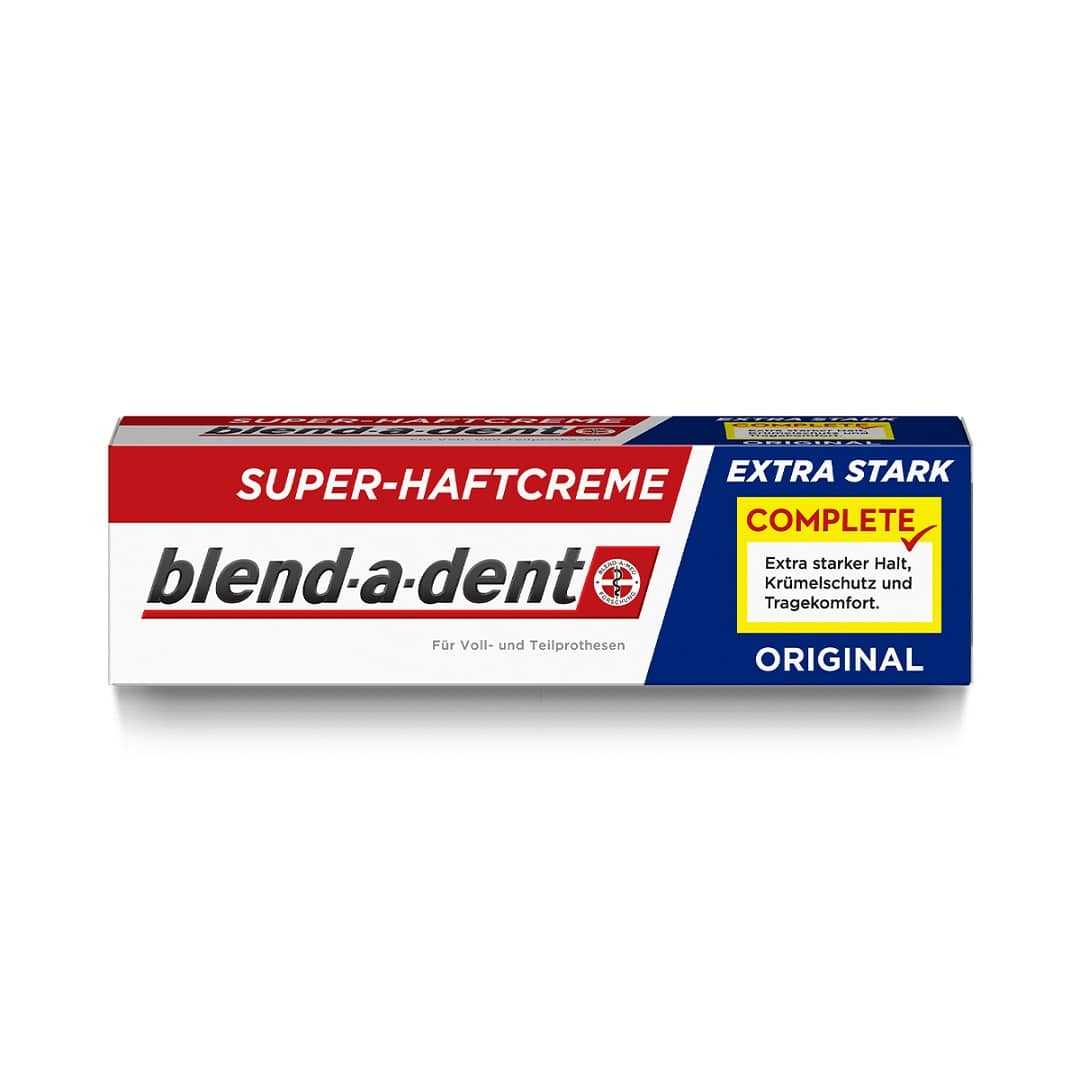 Blend-a-dent Extra Strong Original Super Adhesive Cream 47g