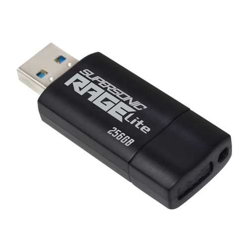 PATRIOT 512GB Supersonic Rage Lite 120MB/s USB 3.2 Black
