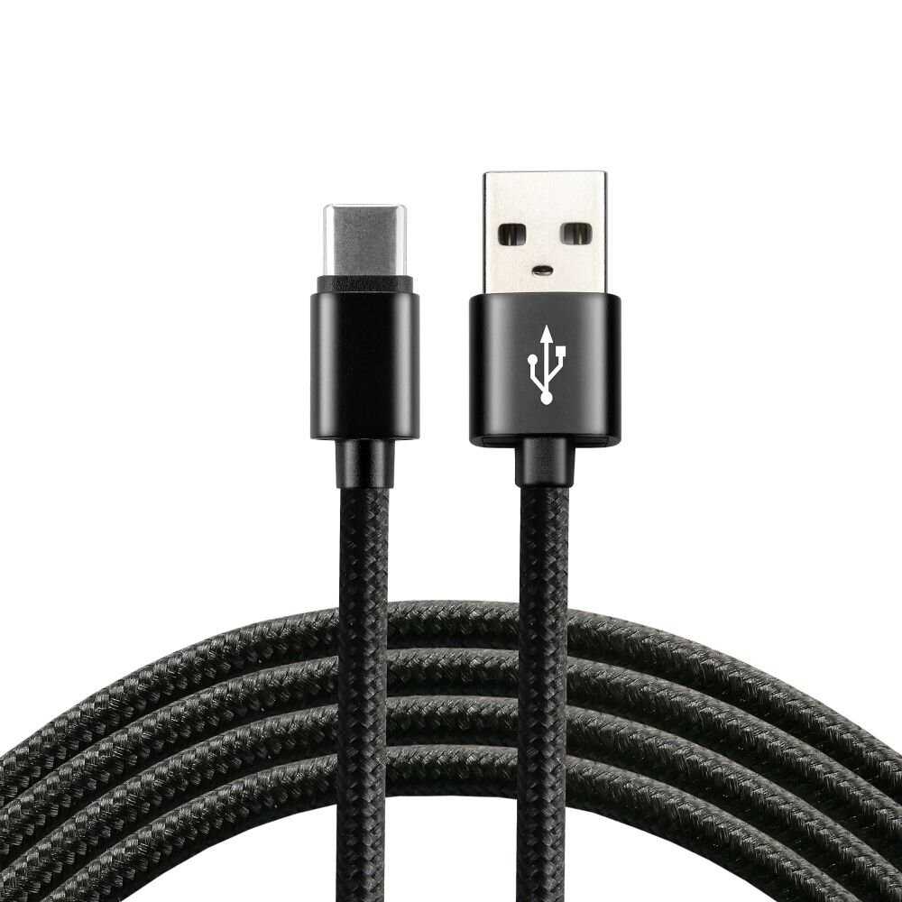 Everactive Cable USB-A - USB-C 1 m 3A Black CBB-1CB