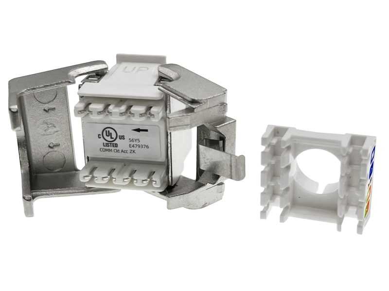 ALANTEC RJ45 Cat.6 PoE+ STP keystone module
