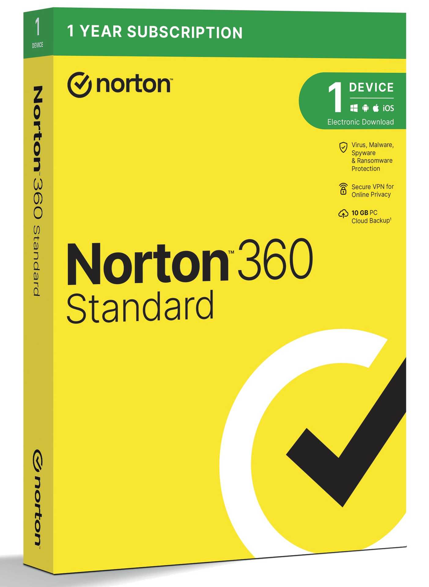 NORTON 360 Standard Anti-Virus 1PC 1Y