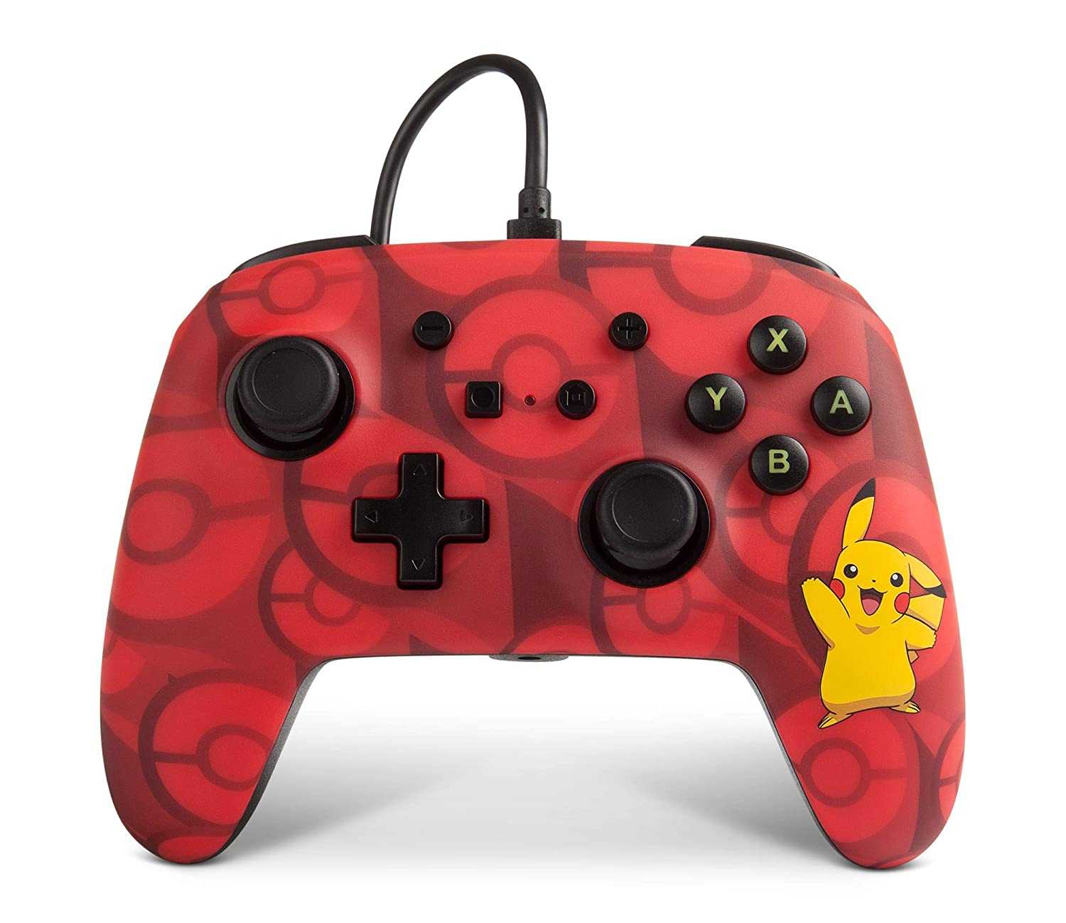 PowerA Enhanced Wired Controller - Pokémon Pikachu Edition, Red