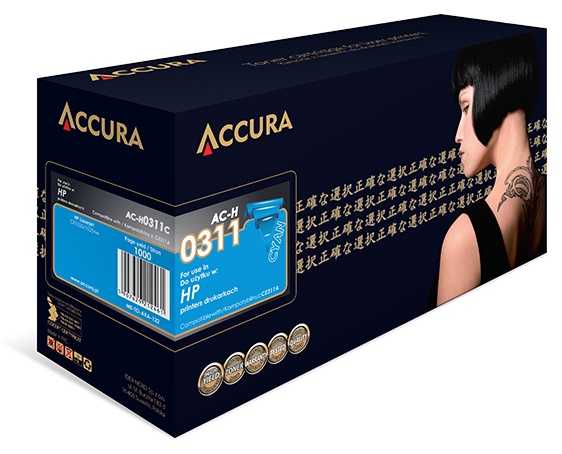 Accura hP No. 126A (CE311A) toner