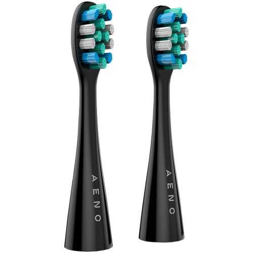 AENO Replacement toothbrush heads, Black, Duplicate
