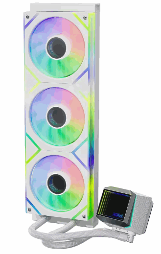 Adata XPG LEVANTE II 360 120mm Liquid Cooler, white LEVANTEII360-WHCWW