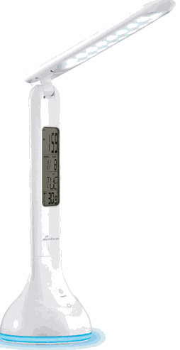 MediaRange Compact LED desk lamp, glossy