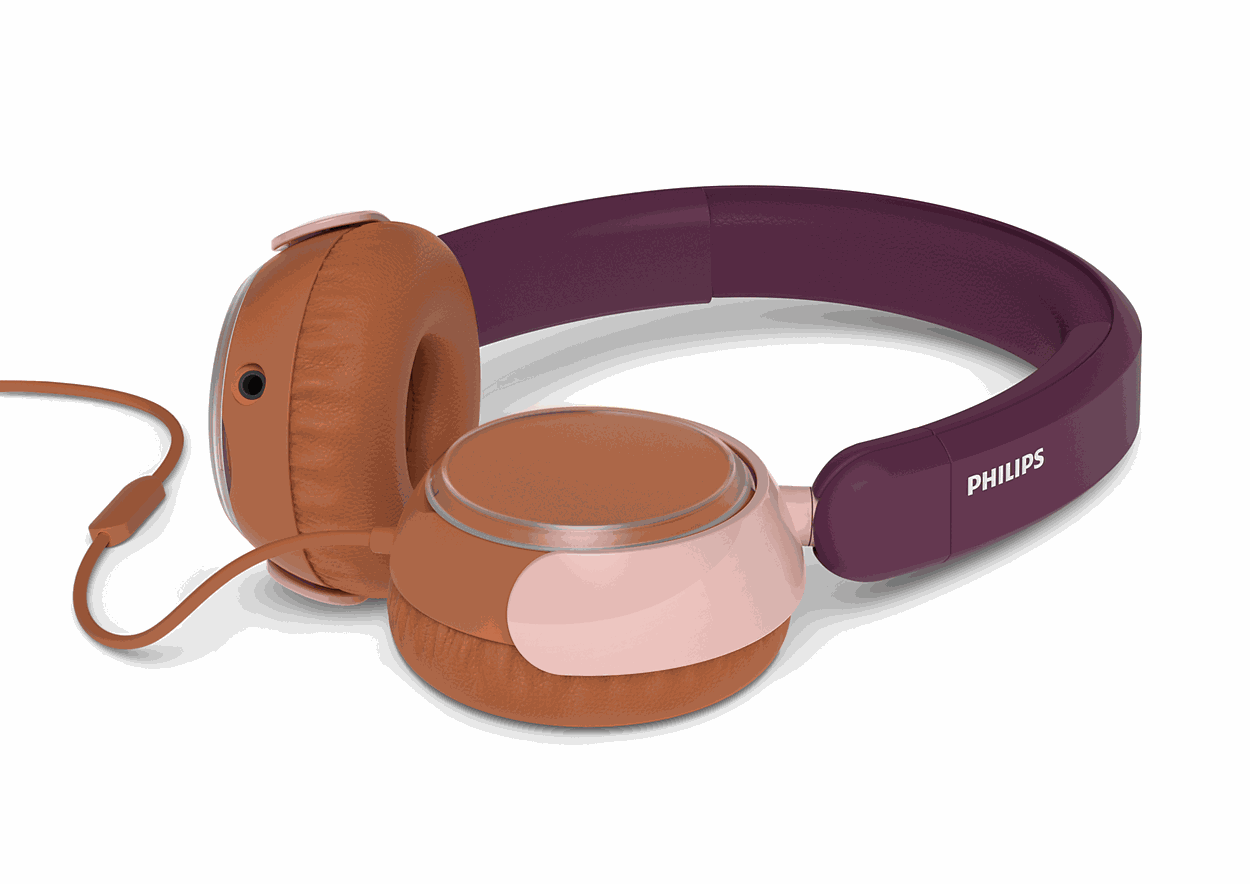 PHILIPS TAK2000MP/00 Wired Headphones Orange (TAK2000MP/00)