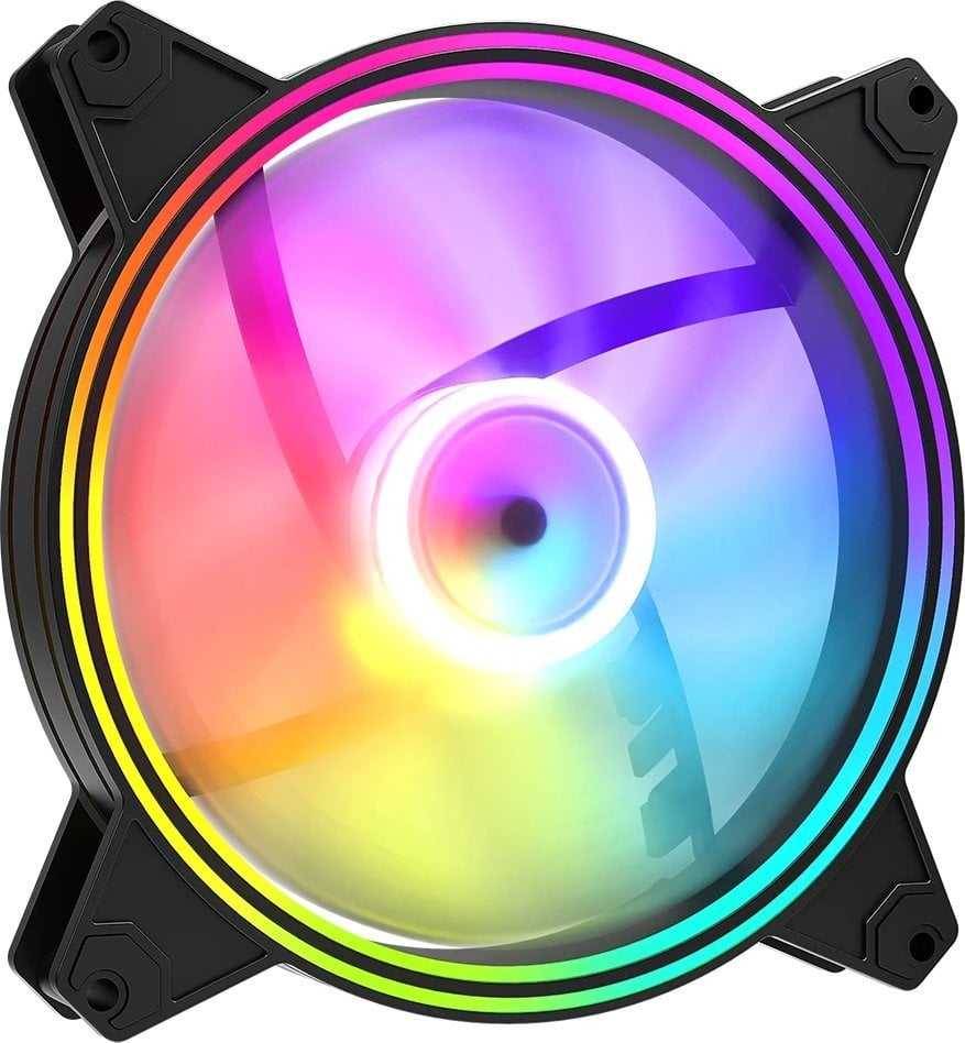 MODECOM Volcano Apex 140mm Case Fan, Black, FAN-APEX-140S-ARGB-100