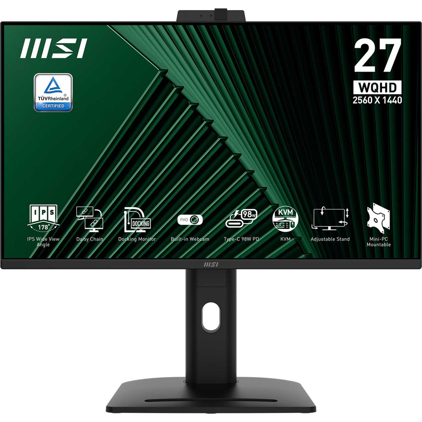 MSI PRO MP275QPDGDE 27-inch WQHD 16:9