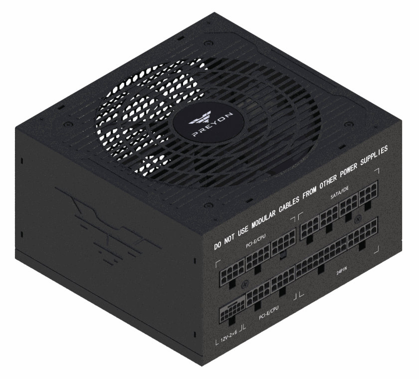 PREYON EAGLE POWER 850W Black