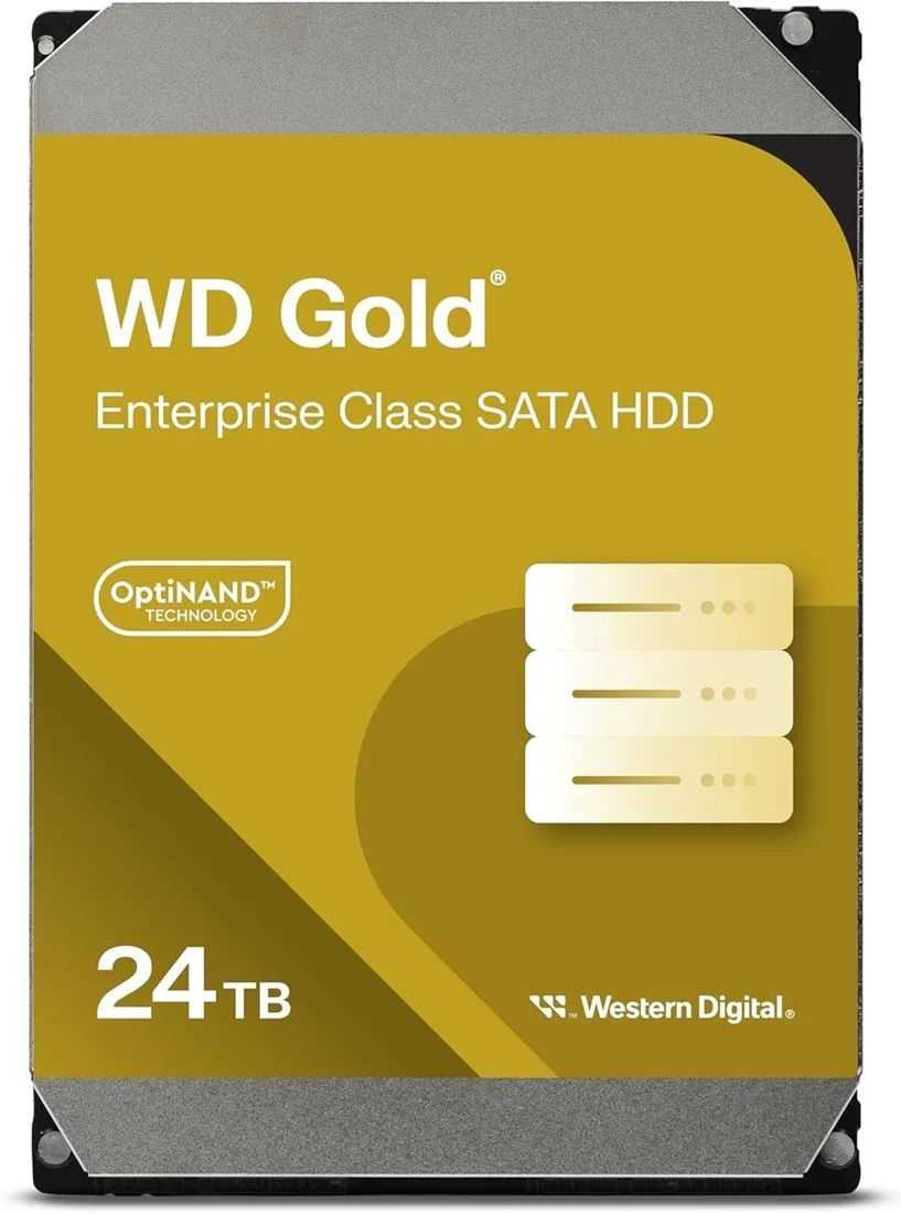 WESTERN DIGITAL Gold 24TB 3.5" 512MB WD242KRYZ