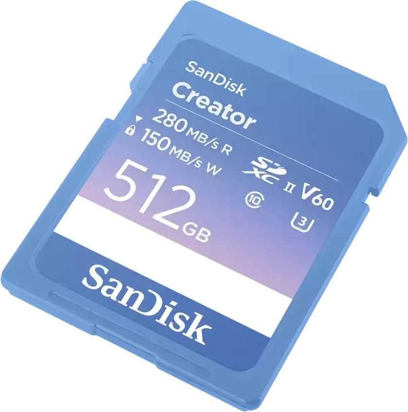 SANDISK 512GB Class 10 SDXC SDSDXEP-512G-GNCIS