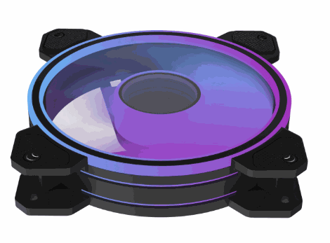 PREYON Eagle Eye PEE1201B 120mm PWM RGB Black