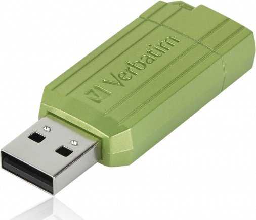 Verbatim PinStripe 128GB Green