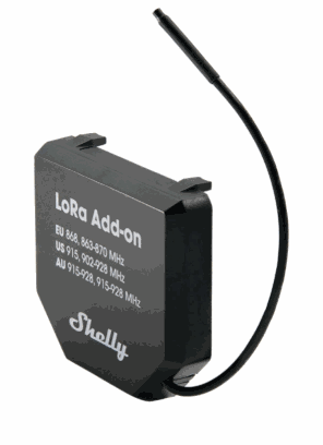 Shelly LoRa Add-on Flush-Mount Transmitter (Shelly_LoRa_Add-on)