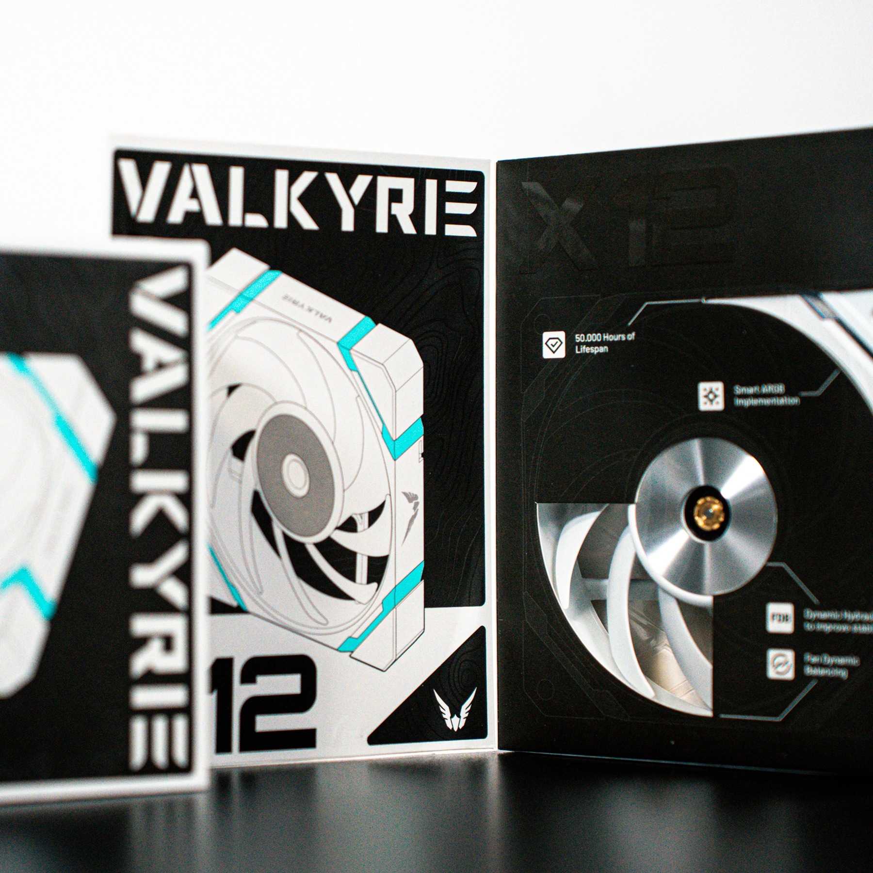 VALKYRIE X12F ARGB 120mm Case fan VK-FANX12FB black