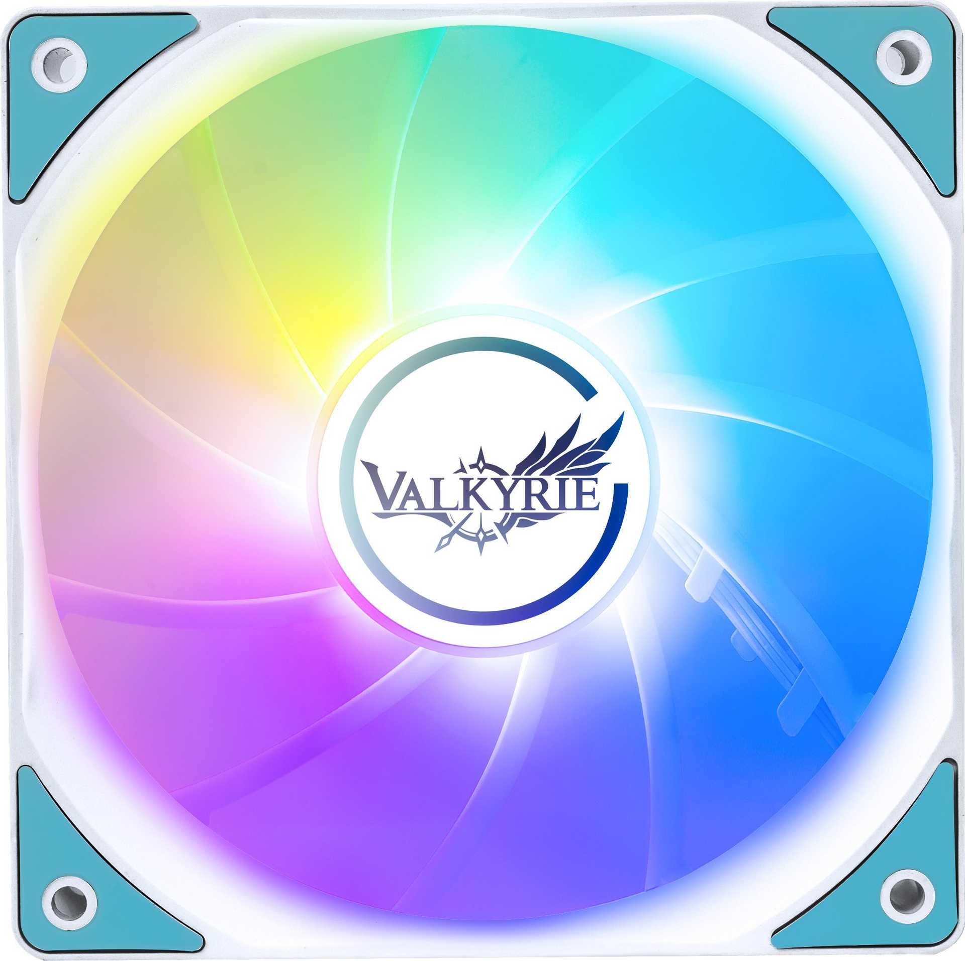 VALKYRIE V12F ARGB 120mm Case Fan VK-FANV12FW, white