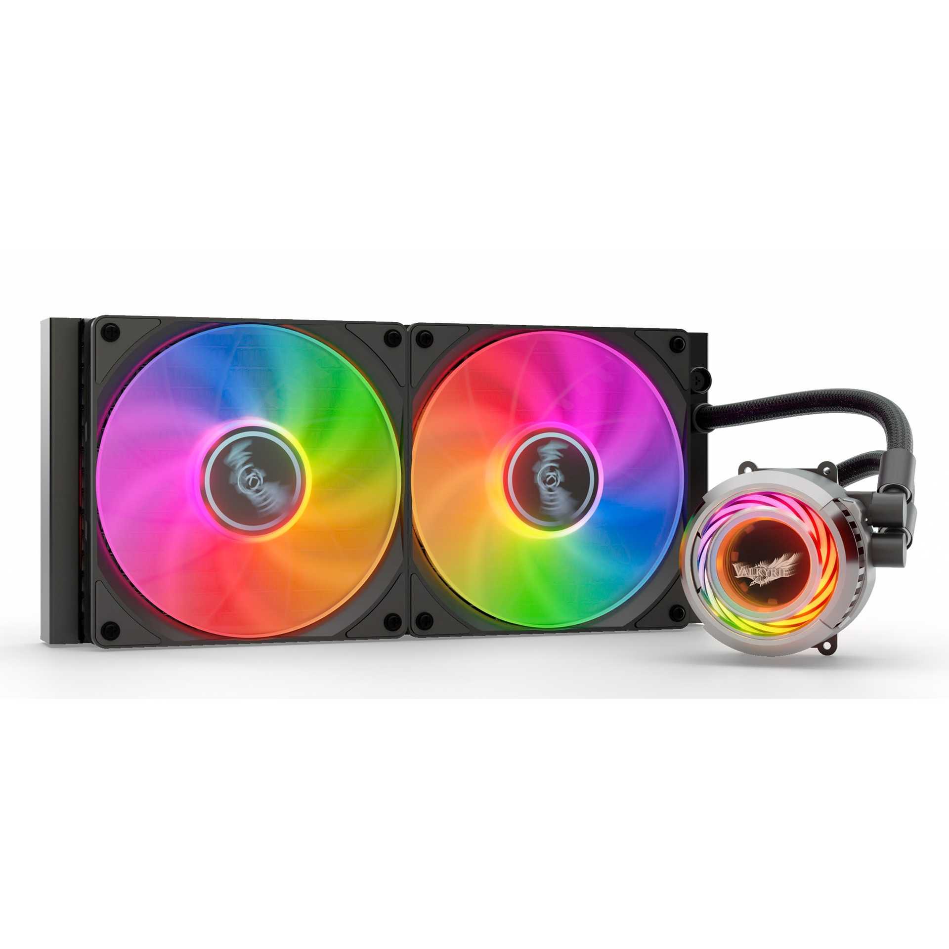 VALKYRIE Jarn 280 ARGB 140mm Liquid Cooler VK-AIOJR280B Black