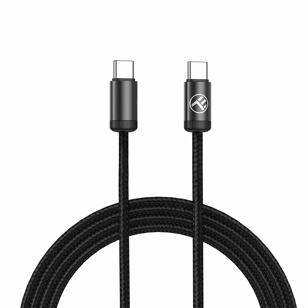 Tellur Minimalist USB-C to USB-C cable, 240W, 2m, black