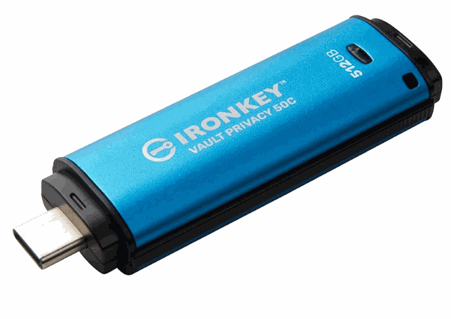 KINGSTON IronKey Vault Privacy 50C 512GB USB-C