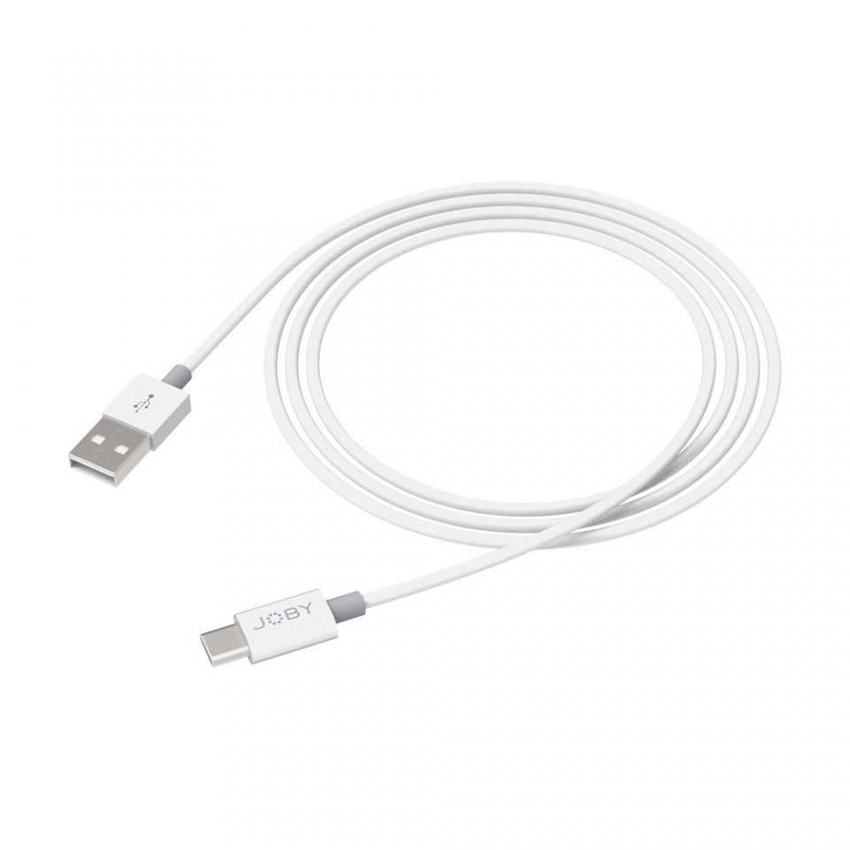 Joby 1.2m White USB-A to USB-C Charge and Sync Cable
