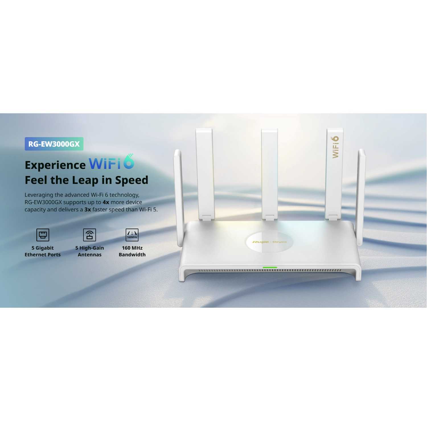 RUIJIE Reyee RG-EW3000GX router