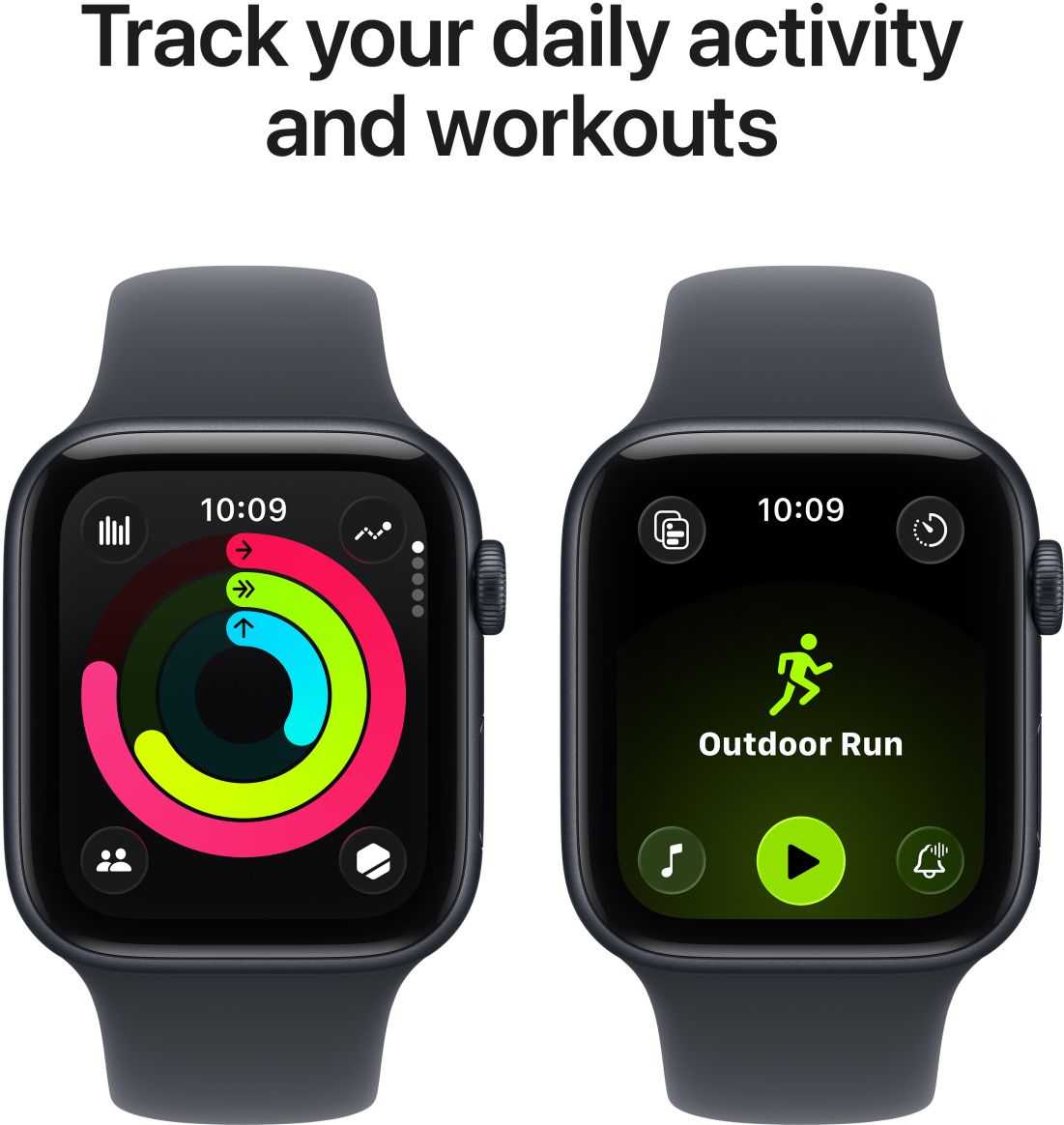 APPLE Apple Watch SE 3 40mm Midnight with Midnight Sport Band - M/L