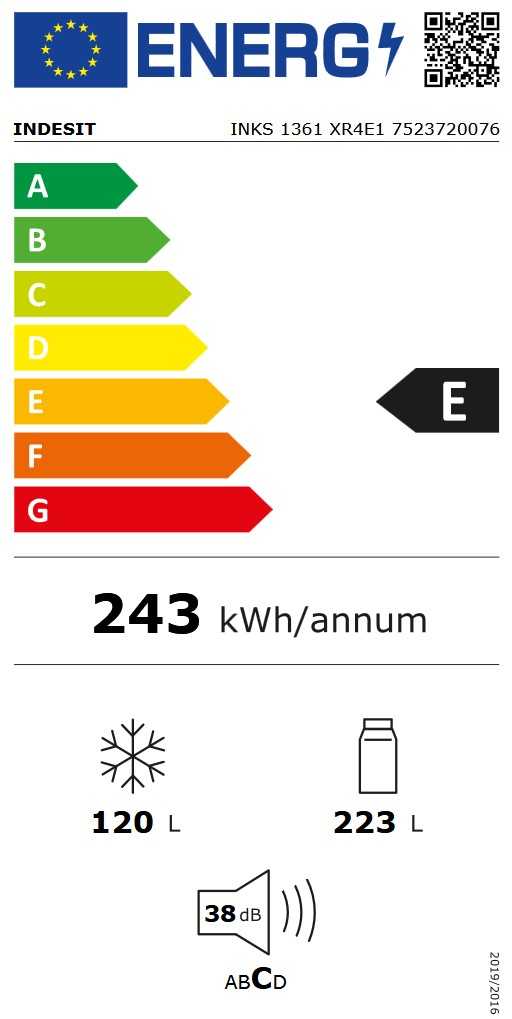 INDESIT INKS 1361 XR4E1