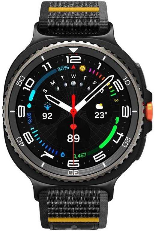 Spigen Athlex Air Galaxy Watch 8/8 Classic Active Black