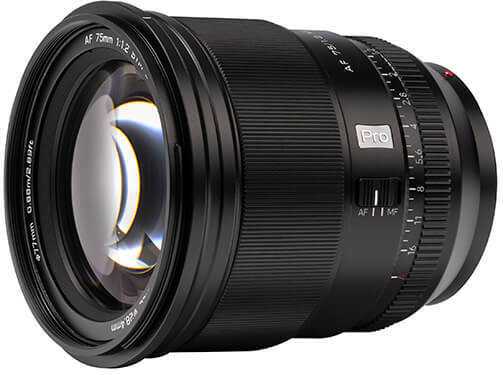 VILTROX AF 75mm F1.2 XF for Fujifilm X