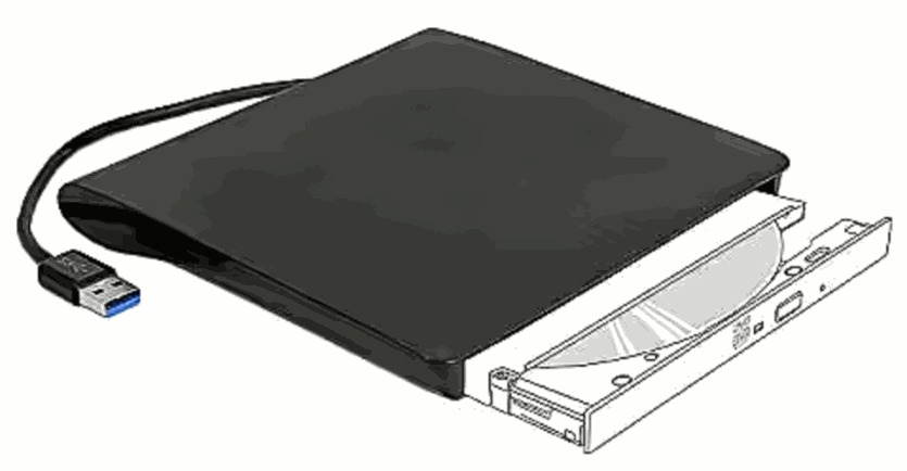 Delock External enclosure for 5.25&quot