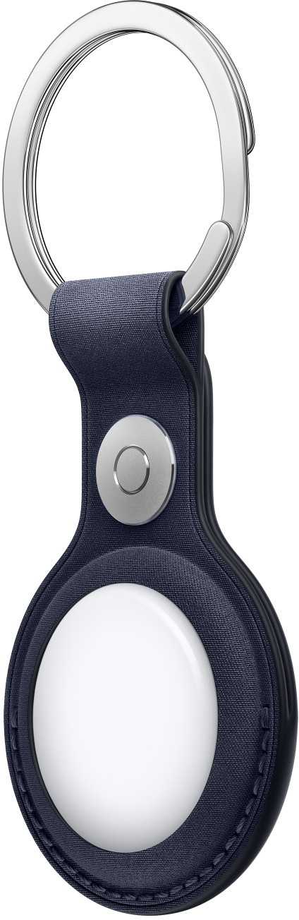 APPLE AirTag FineWoven Key Ring Navy