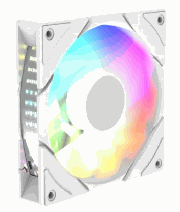 deepcool CG580 120mm Case Fan White R R-EDF120-WHAPR86-G-1
