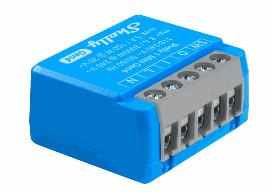 Shelly 2 Mini Gen4 Flush-Mount Relay