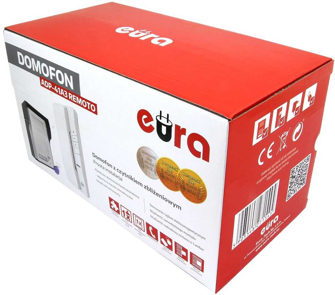 eura ADP-41A3 Remote