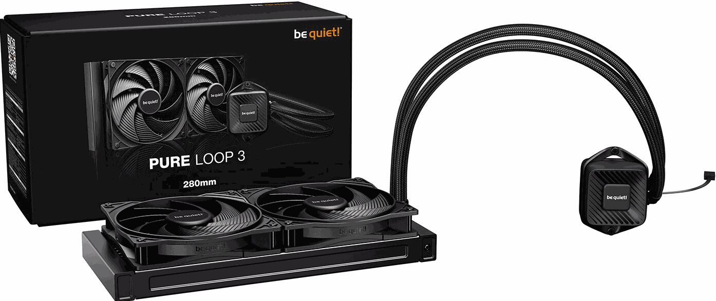 Be quiet! PURE Loop 3 140mm Black Water Cooling System BW028EU