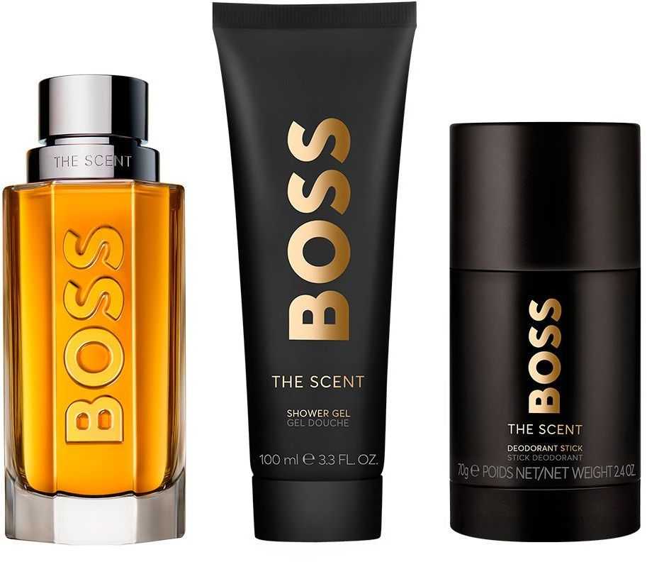 Hugo Boss The Scent Gift Set EDT 100ml + SG 100ml + Deodorant Stick 75ml