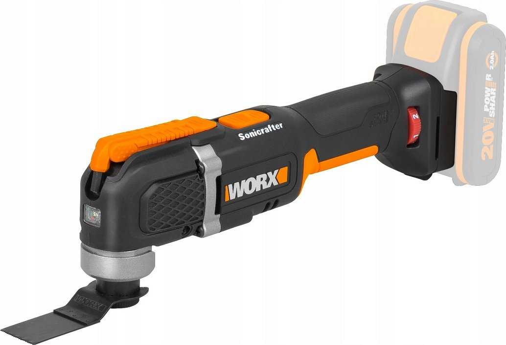 WORX Sonicrafter 20V, WX696.9, Solo