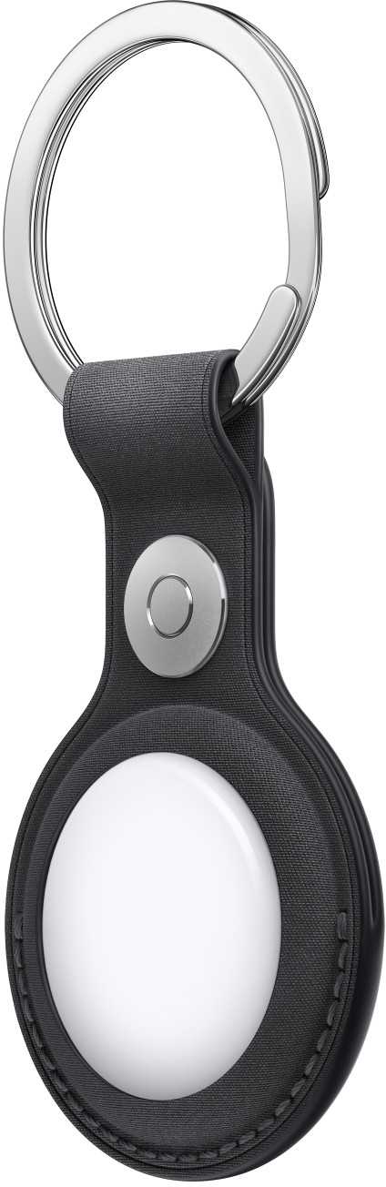 APPLE AirTag FineWoven Key Ring Black